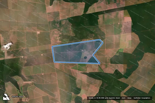 Imagem de satélite de Fazenda cachoeirinha II em Campo Novo do Parecis - MT