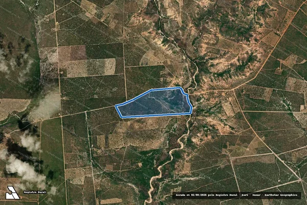 Imagem de satélite de PA Vereda Grande- LOTE 33 - PARTE I em Urucuia - MG