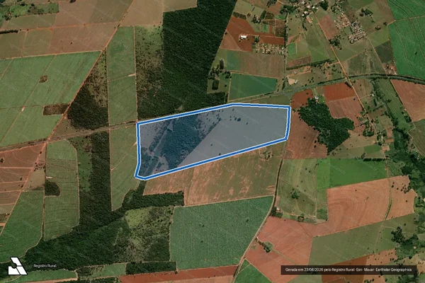 Imagem de satélite de Fazenda Planalto - Fazenda Planalto Parte 3 em Lutécia - SP
