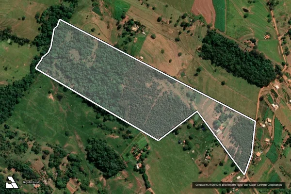 Imagem de satélite de Sítio Imperial - Parte 1 em Regente Feijó - SP