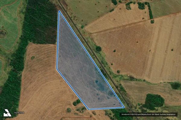Imagem de satélite de FAZENDA FORTALEZA CASTELO - 1 em Rio Verde - GO