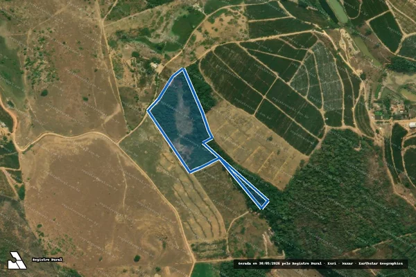 Imagem de satélite de Sítio Esperança - PARCELA 01 -Eduardo em Colatina - ES
