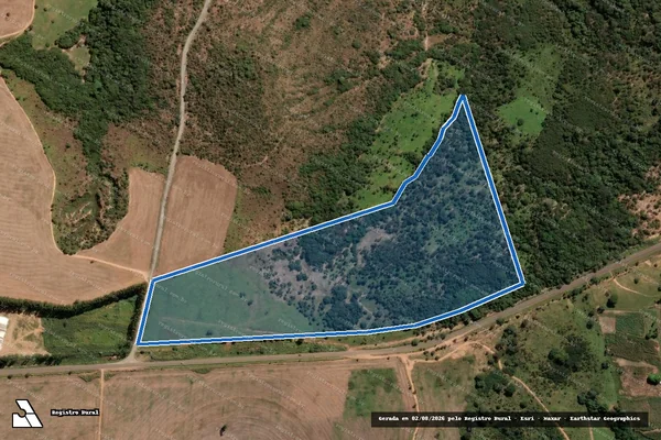 Imagem de satélite de Fazenda Rosas - Parte 1 em Catalão - GO