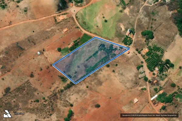 Imagem de satélite de Fazenda Serrado / Parte 1
