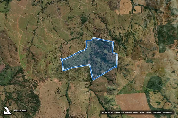 Imagem de satélite de FAZENDA FORMOSA - Gleba 05 em Paraúna - GO