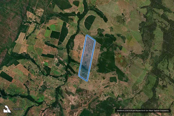 Imagem de satélite de FAZENDA RONDONOPOLIS - 20.751 em Porto Estrela - MT