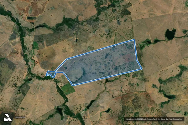 Imagem de satélite de FAZENDA LAURA - Parte 2 em Salto da Divisa - MG