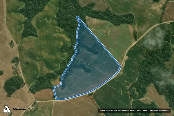 Imagem de satélite de Lote Nº13 Faxinal dos Empossados - Lote Nº13  Faxinal dos Empossados em Tibagi - PR