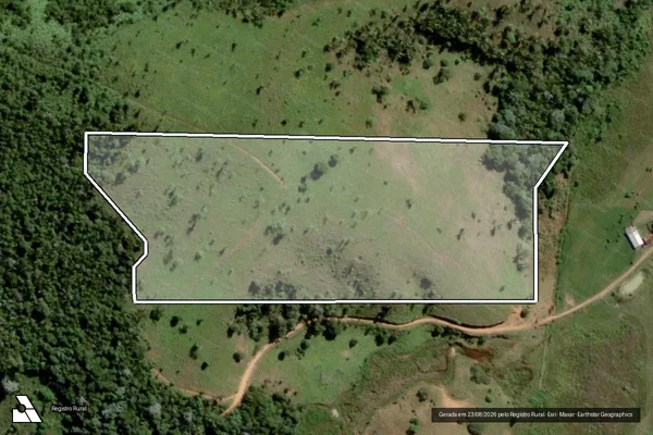 Imagem de satélite de FAZENDA ENCONTRO DAS ÁGUAS / FAZENDA ESPERANÇA - Parte 19 em Felisburgo - MG