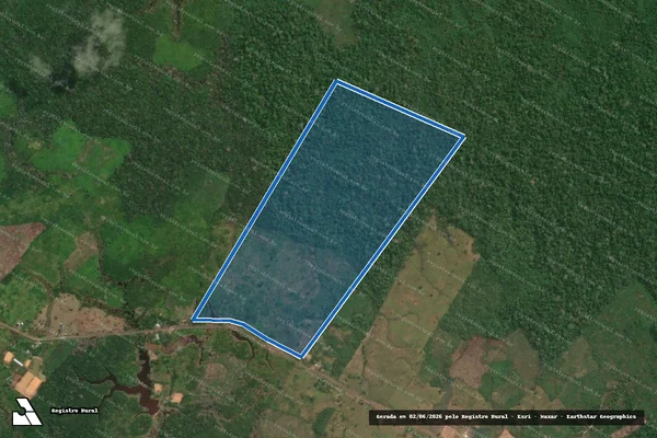 Imagem de satélite de MANAQUIRI - GLEBA 09 - Lote 68 - IMÓVEL MANAQUIRI em Careiro - AM
