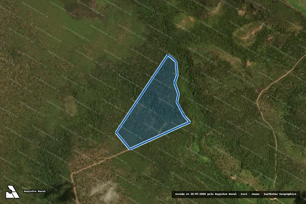 Imagem de satélite de FAZENDA PINDAIBA - Gleba PARTE-10 em Sambaíba - MA