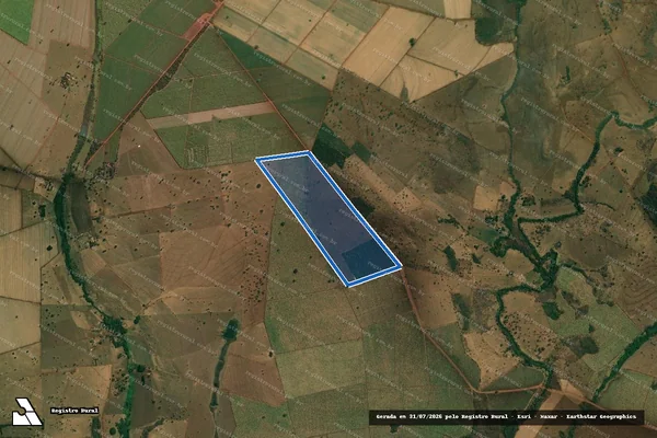 Imagem de satélite de Fazenda São Mateus de Baixo ou Marmeleiro - Fazenda São Mateus de Baixo ou Marmeleiro em Itapagipe - MG