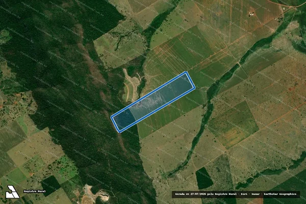 Imagem de satélite de SÍTIO DOIS CORAÇÕES - Parte 5 em Pontes e Lacerda - MT