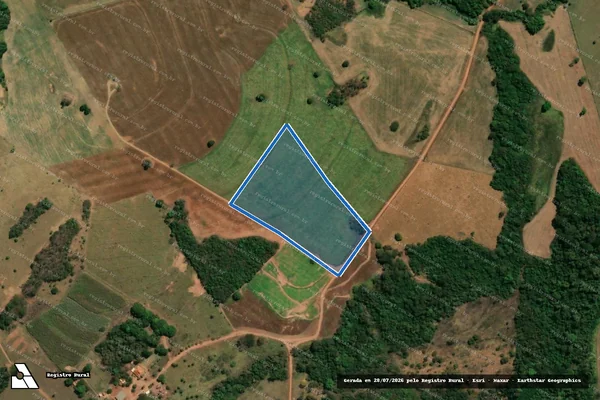 Imagem de satélite de Fazenda Velha Lugar Denominado Baixa Fria - Gleba 3 em Jandaia - GO