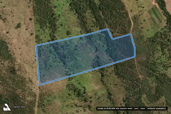Imagem de satélite de FAZENDA RIACHO FRIO - Gleba D em Cristalina - GO
