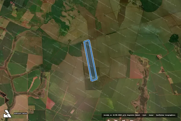 Imagem de satélite de Fazenda Losango - Parte 04 em Dourados - MS