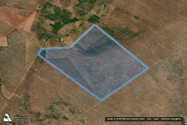 Imagem de satélite de FAZENDA MALHADA REDONDA, DATA MALHADA REDONDA em Riachão - MA