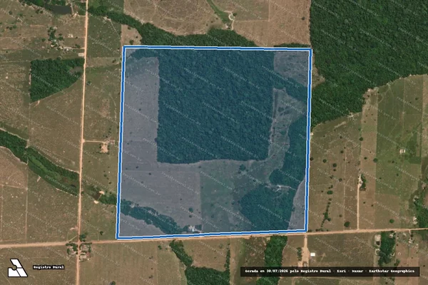 Imagem de satélite de FAZENDA UMUARAMA I - FAZENDA UMUARAMA I em Alta Floresta - MT