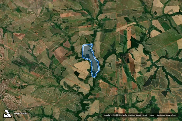 Imagem de satélite de Fazenda Santa Helena - Parte 1 em Clementina - SP
