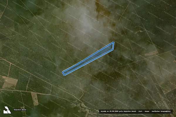 Imagem de satélite de FAZENDA SÃO JORGE - 001 em Catolândia - BA