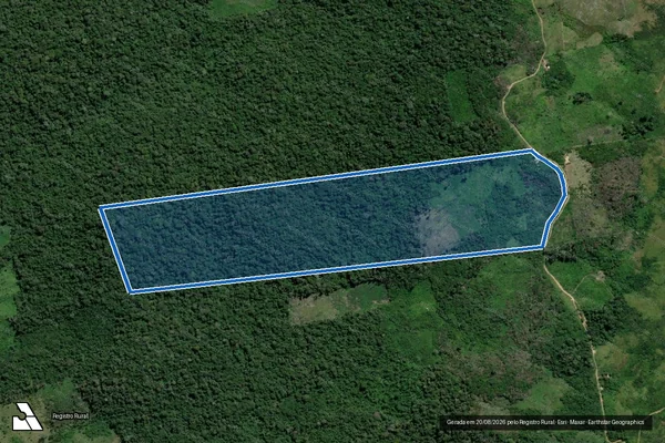 Imagem de satélite de FAZENDA ALTO BONITO – GLEBA CUPARI