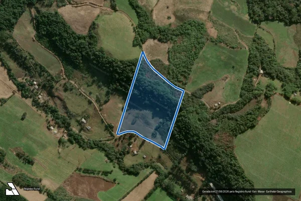 Imagem de satélite de Lote 55 ? PA São José - Gleba 2 em Campos Novos - SC