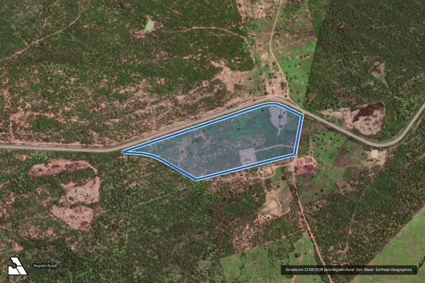Imagem de satélite de FAZENDA LAVANDEIRA - PARTE_03 em Alcantil - PB