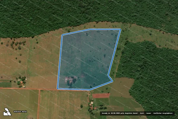 Imagem de satélite de ASSENTAMENTO ESTADUAL MATURI - PA0094S00Q00L066 - PA0094S00Q00L066 em Caiuá - SP