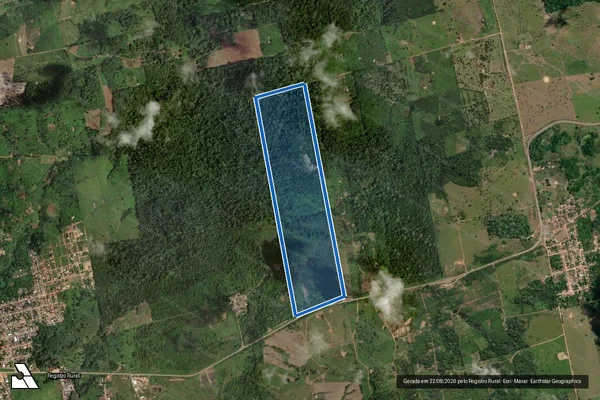 Imagem de satélite de SÍTIO CHAMEGO - em Brasil Novo - PA
