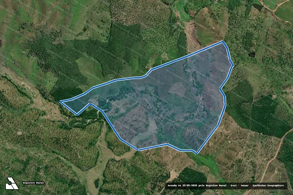 Imagem de satélite de FAZENDA SANTA HELENA - Gleba 01 em Altamira do Maranhão - MA