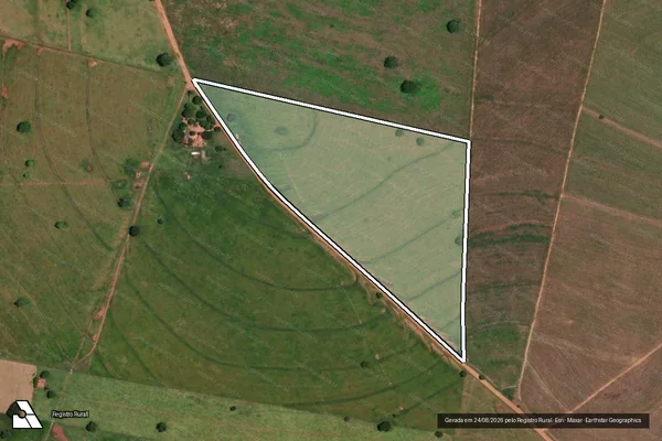 Imagem de satélite de SITIO DUAS MENINAS - Parte 1 em General Salgado - SP