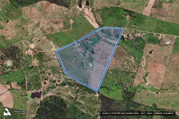 Imagem de satélite de Fazenda Cabugi - Sítio Cabugi (Parcela 15) em Cumaru - PE