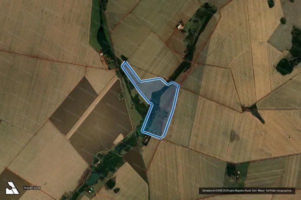 Imagem de satélite de Fazenda Pontal - Parcela 1 em Acreúna - GO