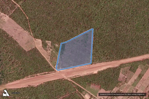 Imagem de satélite de Chapada Da Lagoa Do Vento - LOTE 1B em Itaueira - PI