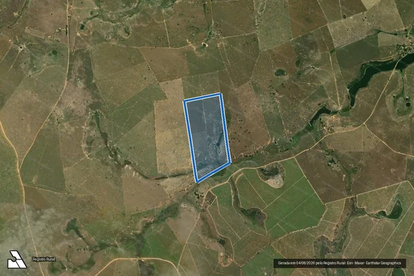 Imagem de satélite de Sítio Coletor - Parcela 02 em Lajedão - BA