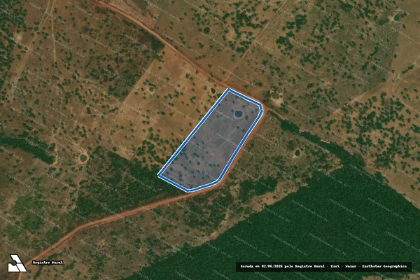 Imagem de satélite de Fazenda São Pedro - Parcela 1 em Imperatriz - MA