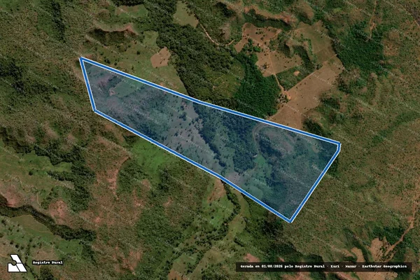 Imagem de satélite de FAZENDA TAPERA - Parcela 1 em Formosa da Serra Negra - MA