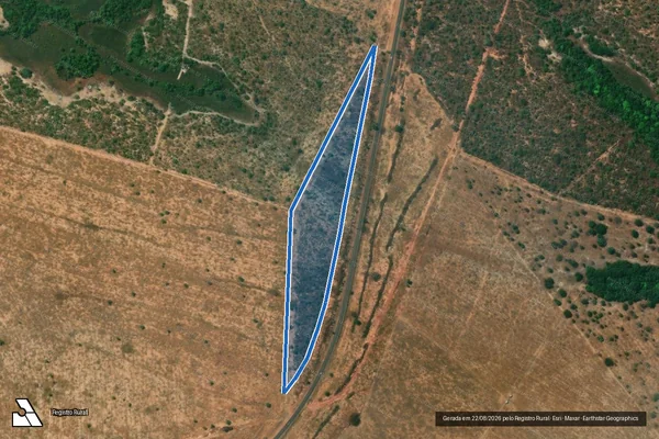 Imagem de satélite de Fazenda Vitória - Parte 1 em Palmeirante - TO