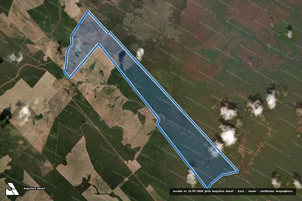 Imagem de satélite de FAZENDA SIBÉRIA em Grajaú - MA