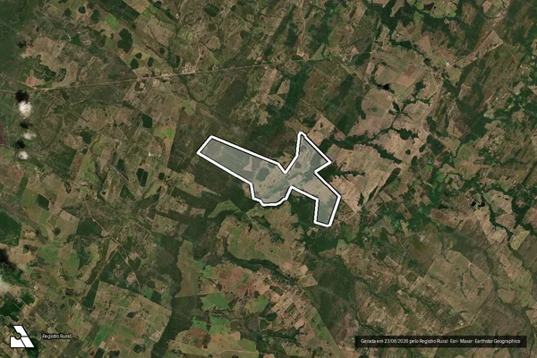 Imagem de satélite de FAZENDA MORENA - Parte 1 em Poconé - MT