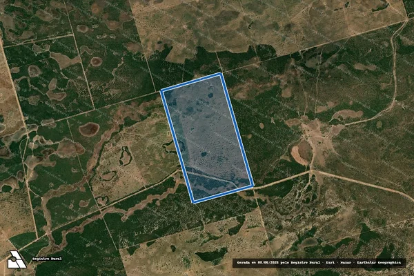 Imagem de satélite de FAZENDA CAMPO NANCY - Mat. 21.455 em Corumbá - MS