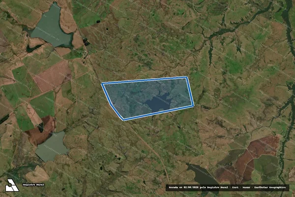 Imagem de satélite de Estabelecimento Umbu - Estabelecimento Umbu 1 em Quaraí - RS
