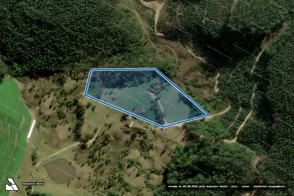 Imagem de satélite de Fazenda Westphal - PARCELA 01 em Santa Rosa de Lima - SC