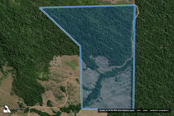 Imagem de satélite de SITIO NOVA ERA II / LOTE 51 - LOTE 51 em Aripuanã - MT