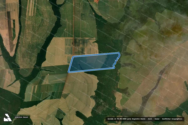 Imagem de satélite de Fazenda Recanto - Parte 1 em Denise - MT
