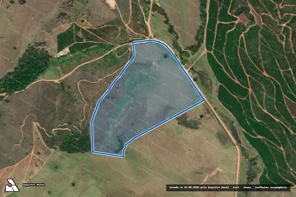 Imagem de satélite de Taquaruna - Parte 2 em Alto Caparaó - MG