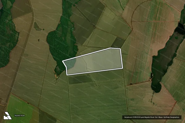 Imagem de satélite de Fazenda Jangada - Gleba D - Parcela 1 em Maracaju - MS