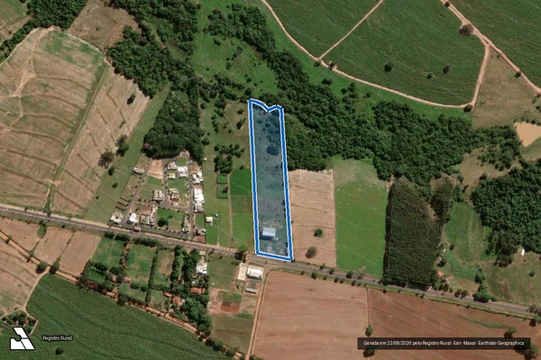 Imagem de satélite de FAZENDA BOA ESPERANÇA - PARCELA 3 em Ibirá - SP