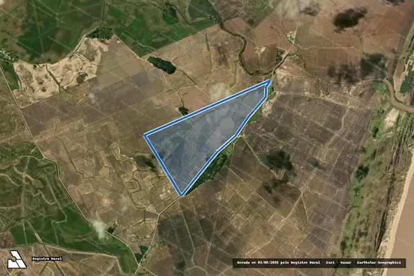 Imagem de satélite de Fazenda do Areal - 31352 em Camaquã - RS