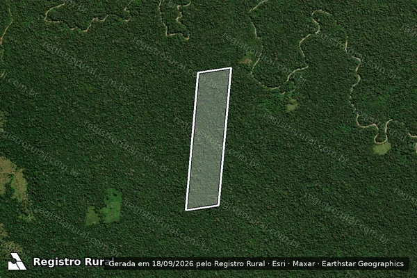 Imagem de satélite de Lote 198 – Gleba Itaúba / Lote 198 – Gleba Itaúba